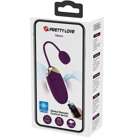 Vibrator Abner App Lilac 4,3 cm.7