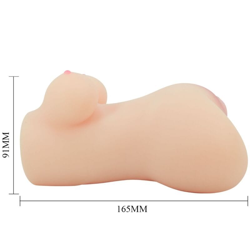Crazy Bull - Realistischer Vagina- und Anus-Vibrator Hannah