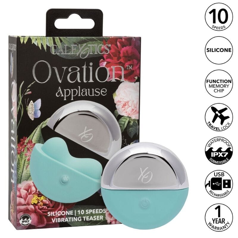 Calexotics - Ovation Applause Stimulator Aqua Green