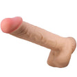 Pretty Love - Sliding Skin Series Realistischer Dildo mit Sliding Skin Saunapf Fleisch 26 cm
