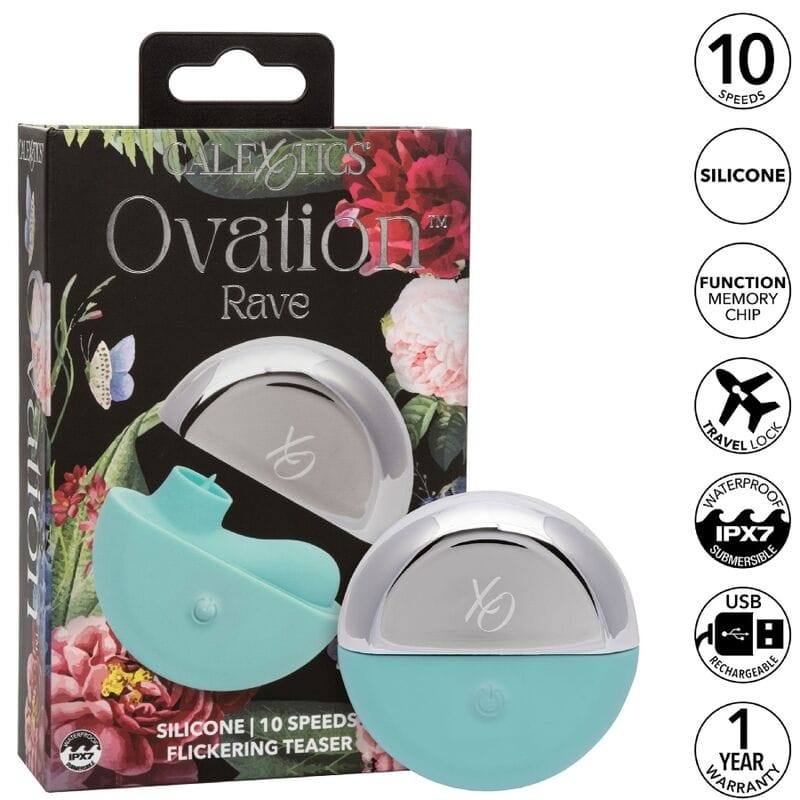 Calexotics - Ovation Rave Stimulator Aqua Green