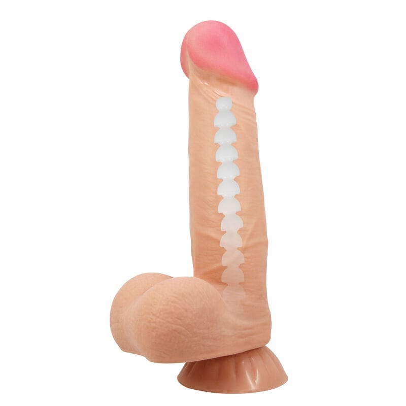 Pretty Love - Sliding Skin Series Realistischer Dildo mit Gleitendem Haut-Saugnap 21,8 cm