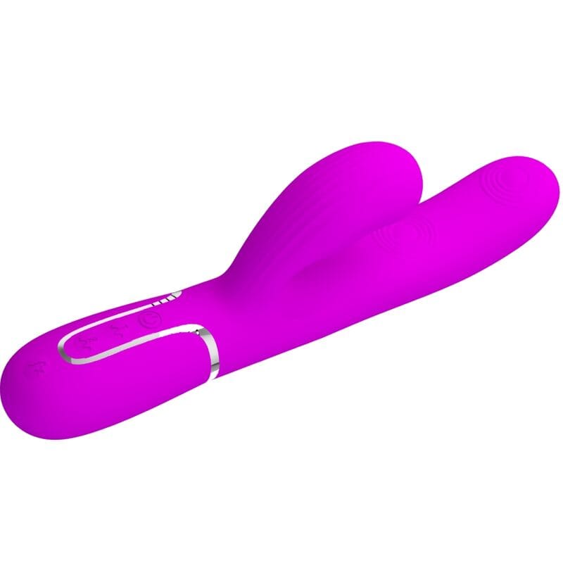 Pretty Love - Perlita Multifunktions-3-in-1-g-Spot-Vibrator Violett
