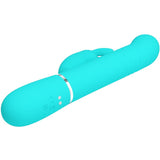 Pretty Love - Coale Rabbit Vibrator Perlen Aquagrün
