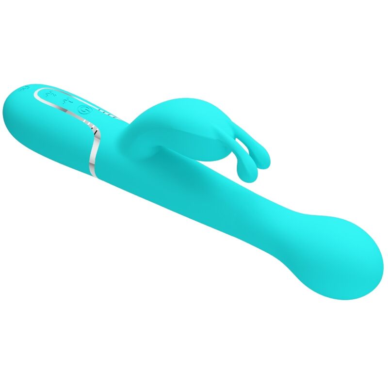 Pretty Love - Dejon Rabbit Vibrator 3 in 1 Multifunktions-Aquagrün