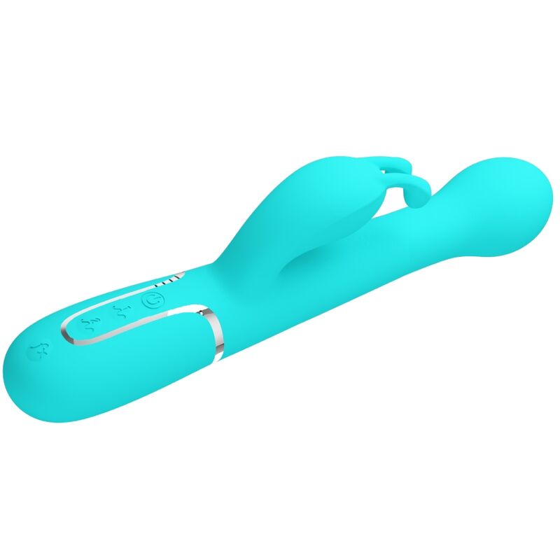 Pretty Love - Dejon Rabbit Vibrator 3 in 1 Multifunktions-Aquagrün