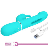 Pretty Love - Dejon Rabbit Vibrator 3 in 1 Multifunktions-Aquagrün