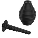 Mr Play - Leistungsstarker Vibrator mit Fernbedienung, Analstecker, Schwarz