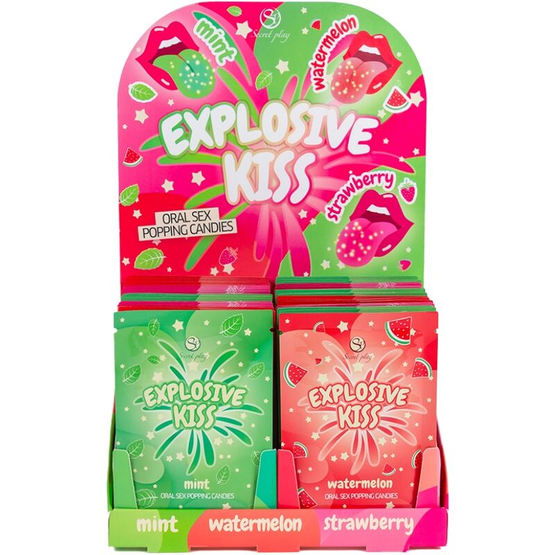 Secret Play - Explosives Süssigkeits-Display (48 Einheiten)