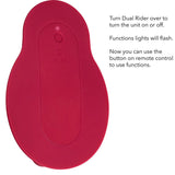 Calexotics - Rider Massager Doppelmotor Fernbedienung Rot