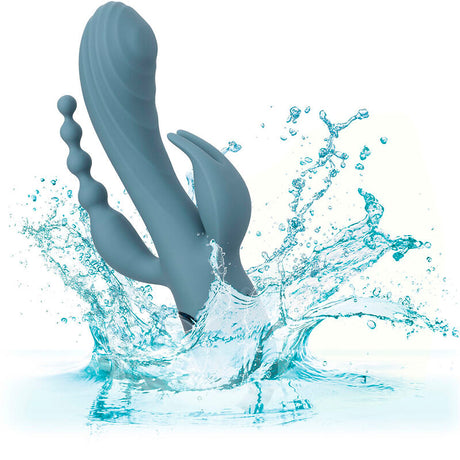 Calexotics - Vibrator Triple Ecstasy Grau
