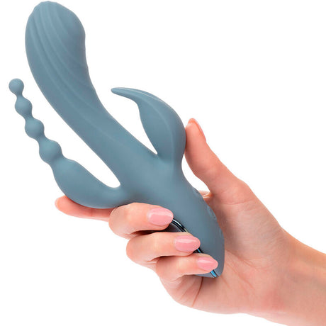 Calexotics - Vibrator Triple Ecstasy Grau