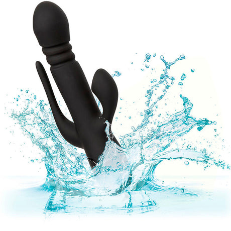 Calexotics - Vibrator Triple Euphoria Schwarz