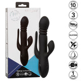 Calexotics - Vibrator Triple Euphoria Schwarz