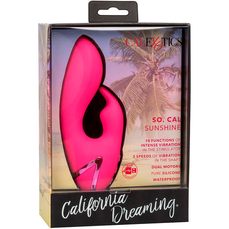 Calexotics - So. Cal Sunshine Vibrator Rabbit Fuchsia von California Dreaming