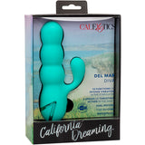 Calexotics - Del Mar Diva Vibrator Rabbir Aqua Grün von California Dreaming