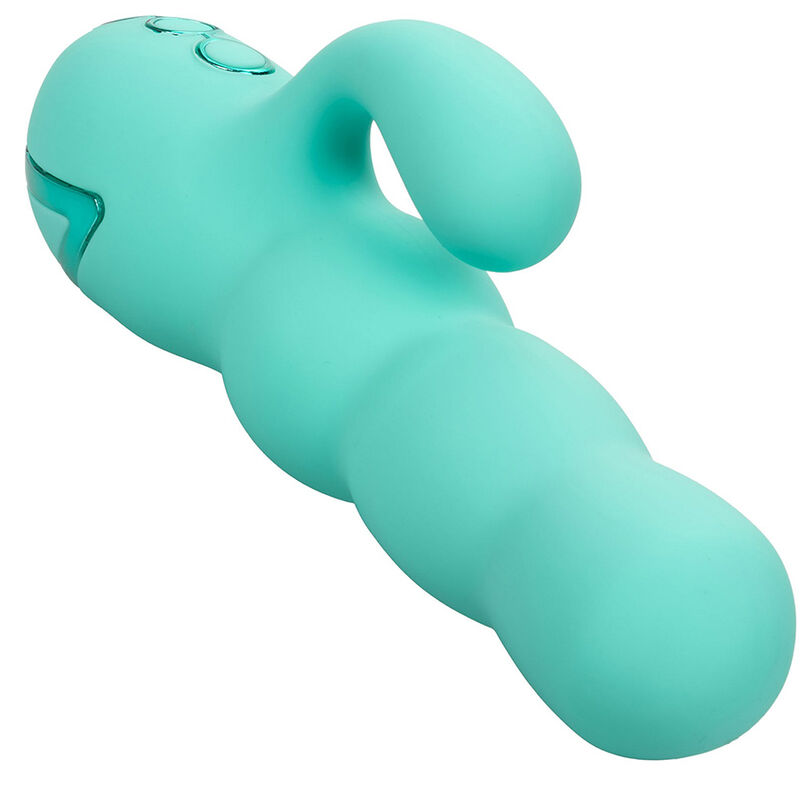 Calexotics - Del Mar Diva Vibrator Rabbir Aqua Grün von California Dreaming