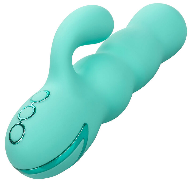 Calexotics - Del Mar Diva Vibrator Rabbir Aqua Grün von California Dreaming