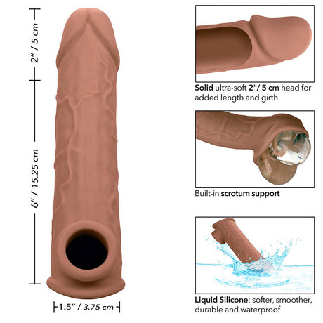 Calexotics - Performance Maxx Lebensnahe Extension 8 Braune Haut
