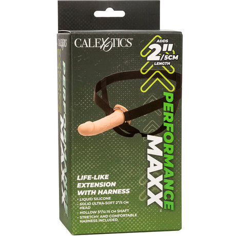 Calexotics - Performance Maxx Lebensechte Verlngerung mit Gurt, Helle Haut