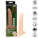Calexotics - Performance Maxx Wiederaufladbarer Dual Penetrator, Helle Haut