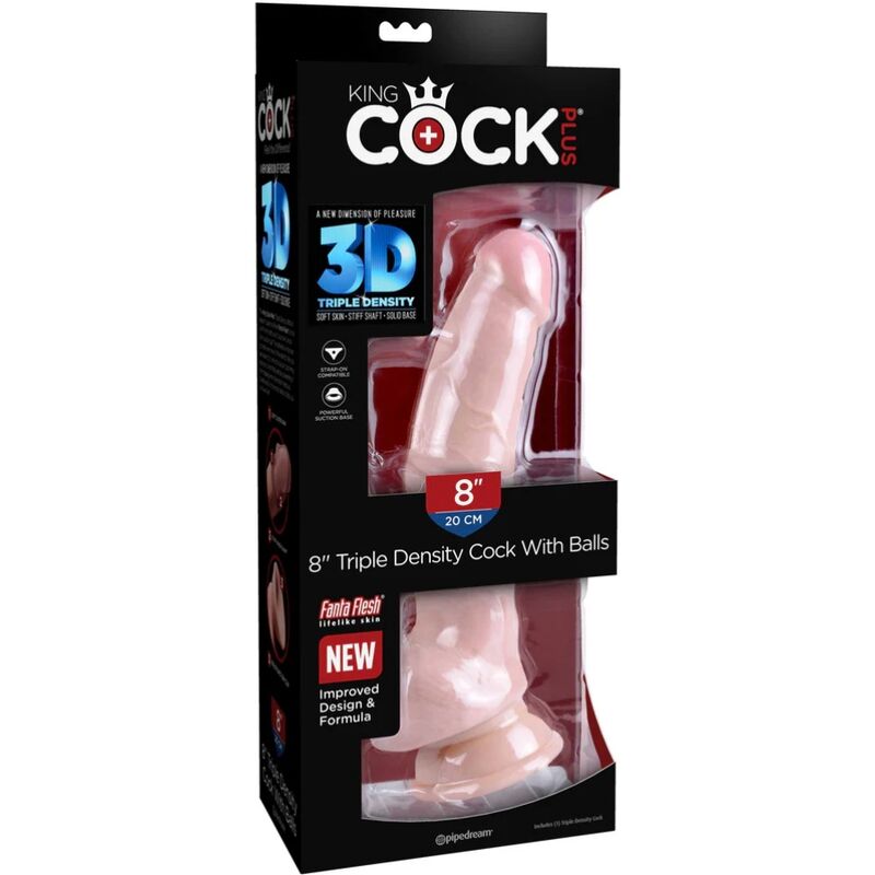 King Cock - Dreifachdensittshahn 18.4 cm