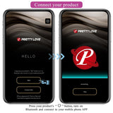 Pretty Love - Nymph Vibrierendes Ei App-Gesteuert Lila