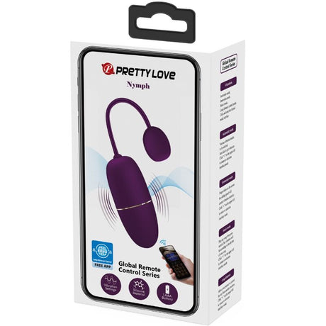 Vibrator Nymph Vibrierendes Ei App-Gesteuert Lila.15