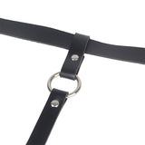 Subblime - Lederketten-Beinharness Schwarz Eine Grösse