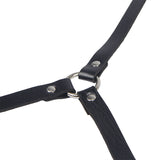 Subblime - Körperharness aus Leder, Schwarz, Eine Grösse