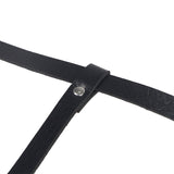 Subblime - Körperharness aus Leder, Schwarz, Eine Grösse