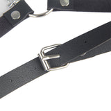 Subblime - Ledergürtel Harness Schwarz Eine Grösse