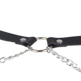 Subblime - Ledergürtel Harness Schwarz Eine Grösse