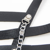 Subblime - Korsett Harness mit Kette Detail Eine Grösse