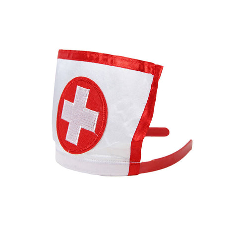Subblime - Sexy Krankenschwesterkostüm mit Schrittfreiem Rmel L/XL