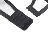 Subblime - 3-Teiliges Set Bh + String + Strumpfband aus Spitze Schwarz L/XL