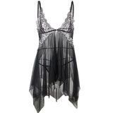 Subblime - Babydoll-Stoff Tüll Brustspitze S/M