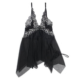 Subblime - Babydoll-Stoff Tüll Brustspitze S/M