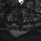 Subblime - Babydoll mit Verstellbaren Spitzentrgern Schwarz S/M