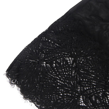 Subblime - Babydoll mit Verstellbaren Spitzentrgern Schwarz S/M