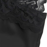 Subblime - Babydoll mit Blumenprint auf der Brust Schwarz S/M