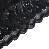 Subblime - Babydoll mit Blumenprint auf der Brust Schwarz L/XL
