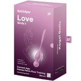 Satisfyer - Love Birds Vibrierende Kegel-Kugeln Rosa