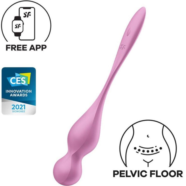 Satisfyer - Love Birds Vibrierende Kegel-Kugeln Rosa