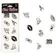Secret Play - Set mit 10 Temporren Tattoos aus der Candy Collection