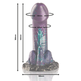 Epic - Basilisk Dildo Doppelt Schuppig Vergnügen, Kleine Grösse