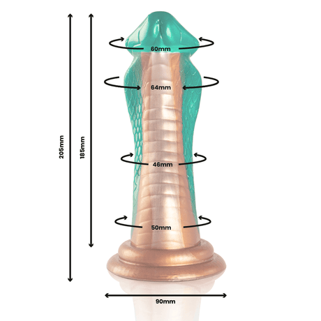 Epic - Python Dildo Cobra Grün