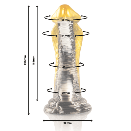 Epic - Drakon Dildo Gelbe Kobra