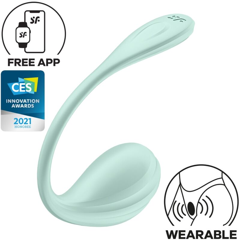 Satisfyer - Smooth Petal g-Point Stimulator Wassergrün Kostenlose App