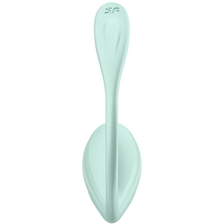 Auflegevibrator Smooth Petal g-Point Stimulator Wassergrün Kostenlose App.3